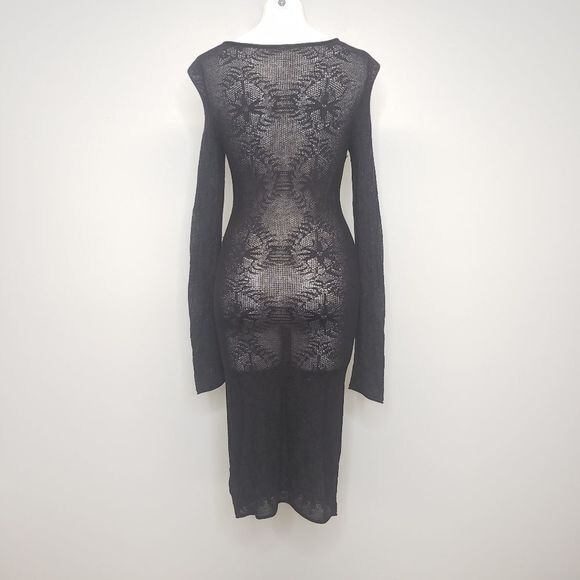 Free People Stretchy Lace Maxi Dress Size Medium - Picture 8 of 11